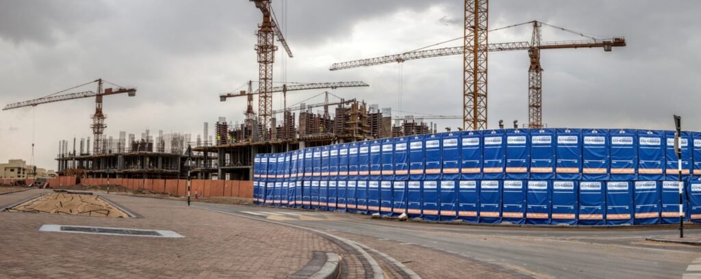 Echo Barrier construction site noise limiter