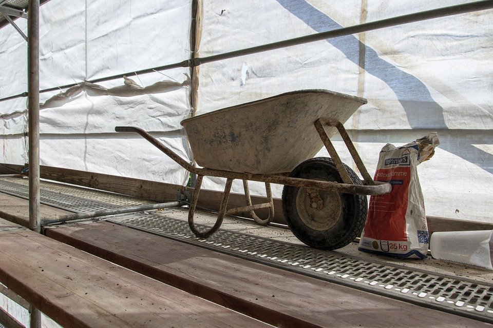 Groundworks and scaffolding training at Colchester Institute