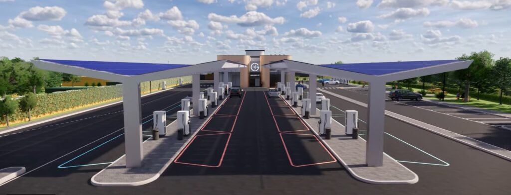Electric forecourt charging from GRIDSERVE