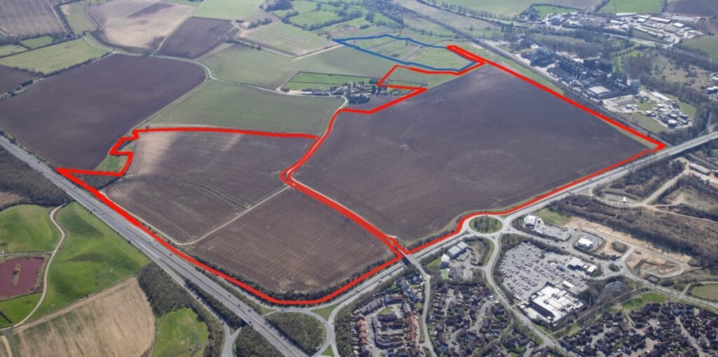 The Gateway 14 development at Stowmarket, Suffolk