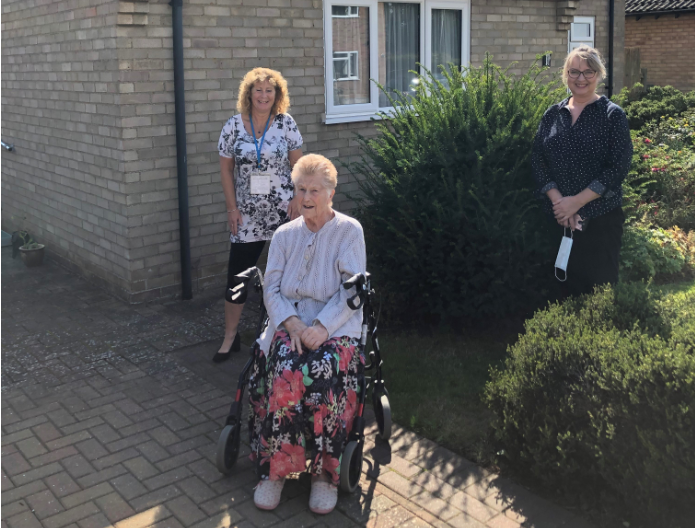 Hopkins Homes warden donation Ely