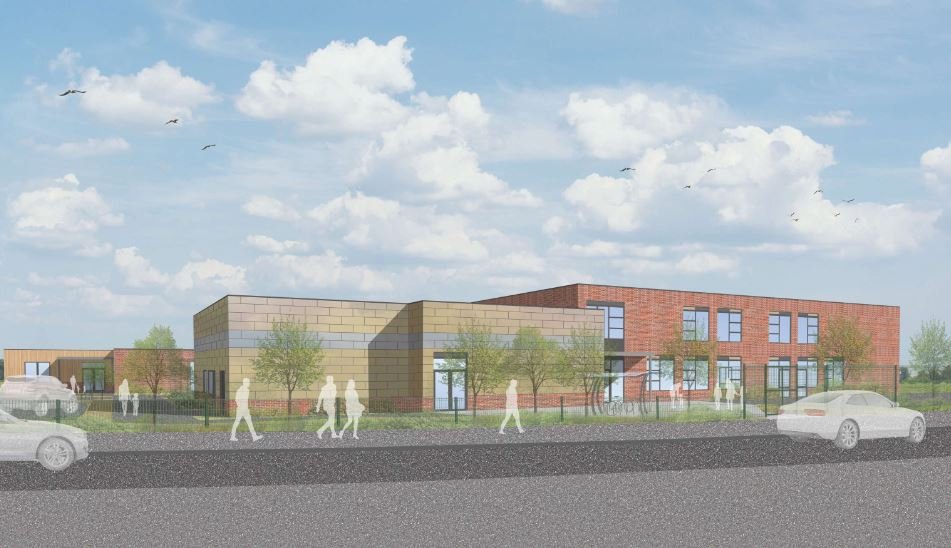 The proposed new primary school at Chilton Leys