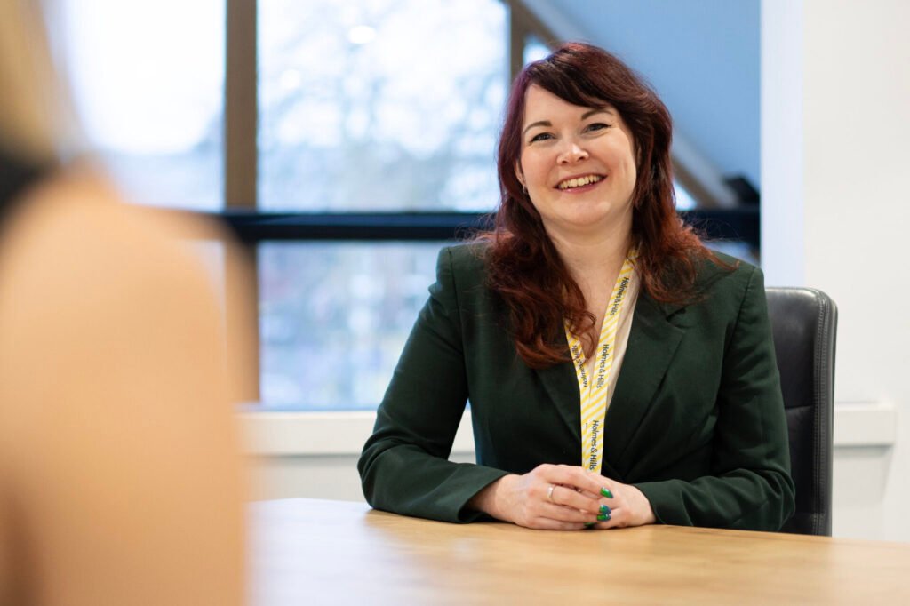 Sophie Bennett, the new Associate at Holmes & Hills