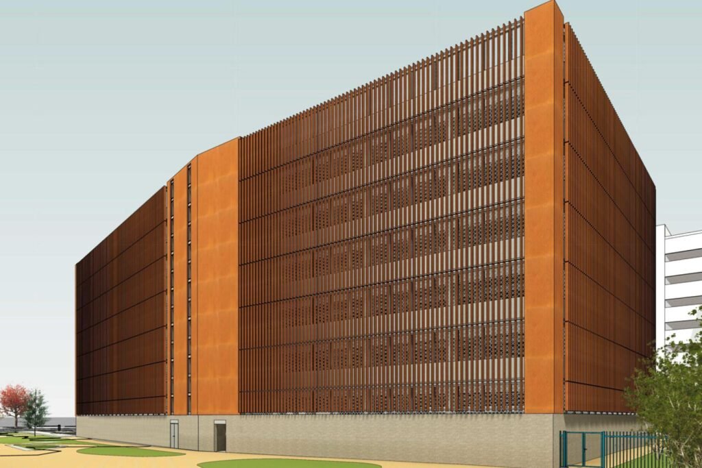 An artist's impression of the new Portman Road car park